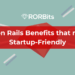 Ruby-on-Rails-Benefits-that-make-it-Startup-Friendly