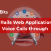 Ruby on Rails Web Application