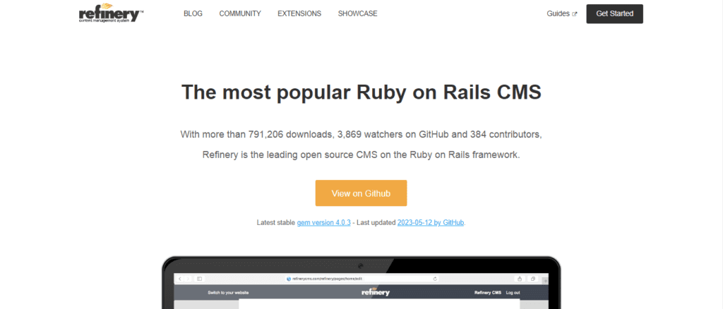 Refinery CMS - Open Source Ruby on Rails Applications