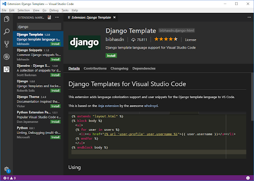 Django Template - Ruby on Rails vs Django