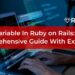 Variable In Ruby on Rails